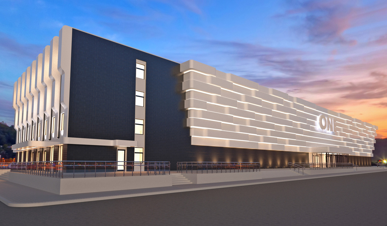 Concept design of a High End Shopping Mall facade 1_3